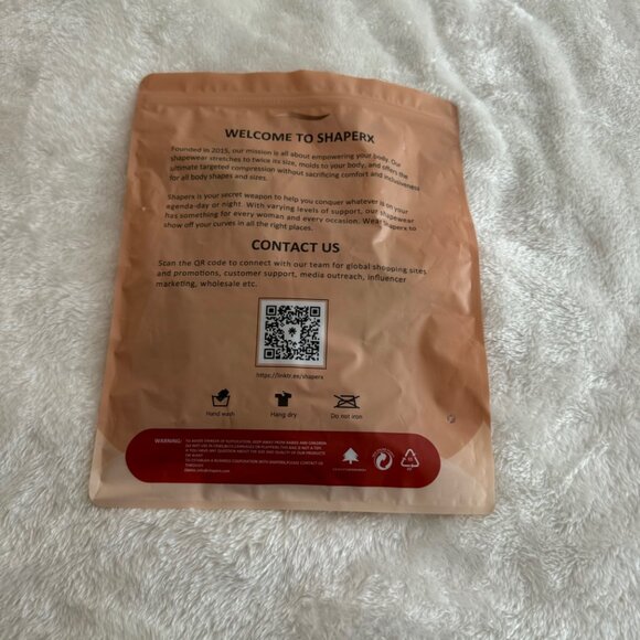 ShaperX NIB 5215 Umber Colored Shapewear Medium Compression Size S/M - Picture 12 of 13